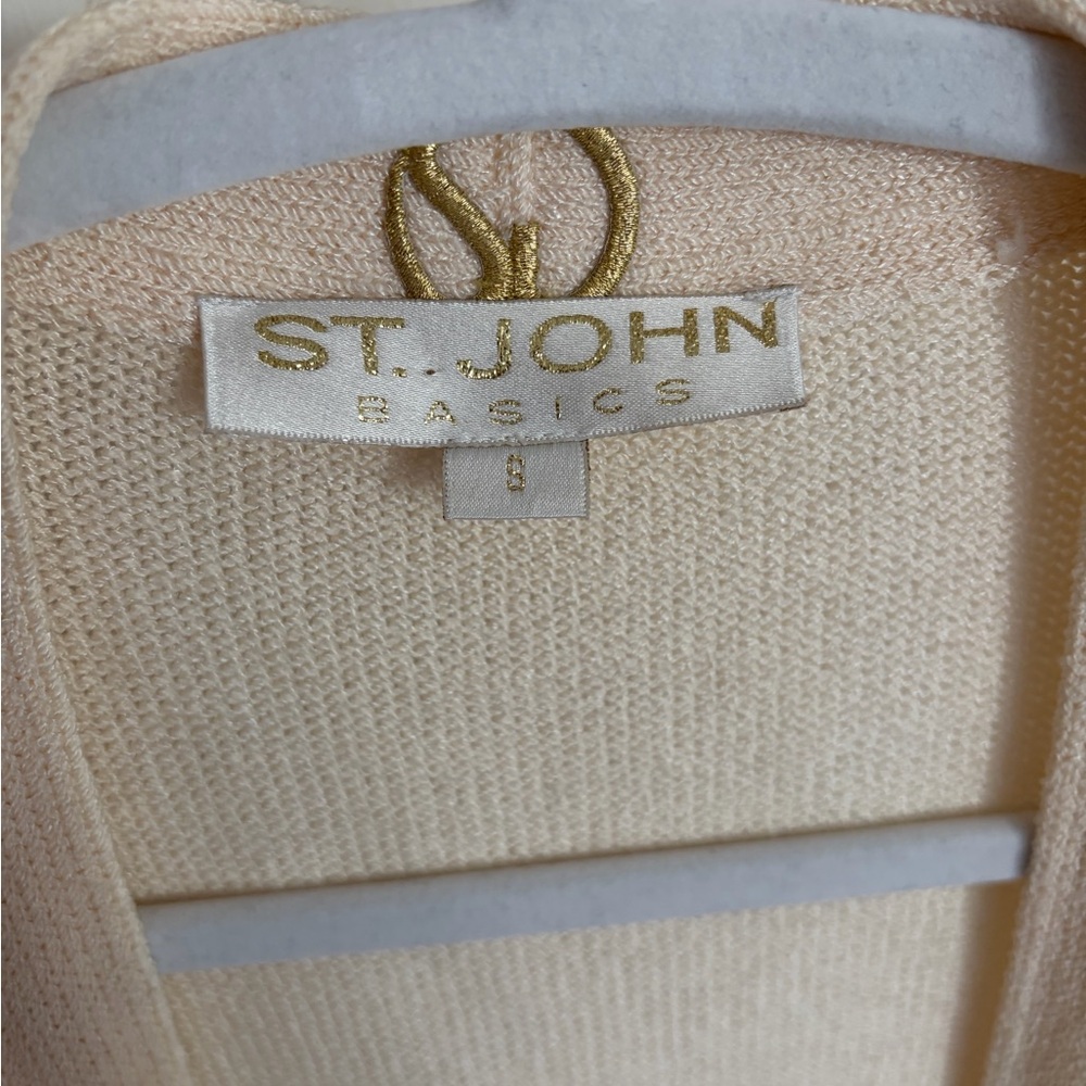 St. John Cream Cardigan S - Picture 7 of 8